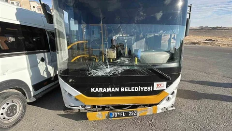 Karaman'da kaza: 2 yaralı