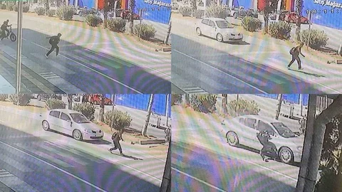 Mersin'de Yaya Geçidinde Çifte Feci Kaza: Çocuğa Otomobil Çarptı! Duramayan Kamyon, Tıra Vurdu… Saniye Saniye Kamerada!