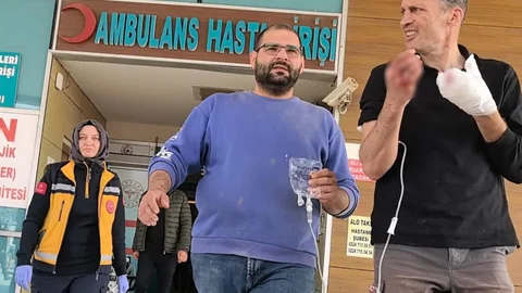 Bursa'da marangozun parmakları koptu