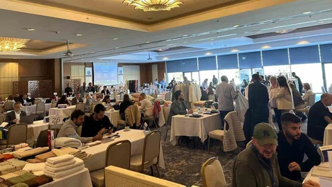 Denizli'de uluslararası alım heyeti, ihracatçılarla bir araya geldi.