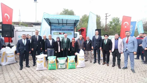 Kocaeli'de çiftçilere yem bitkisi tohumu desteği sağlanıyor