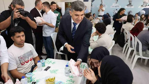 Mersin'de Sınav Hazırlığına Moral Desteği