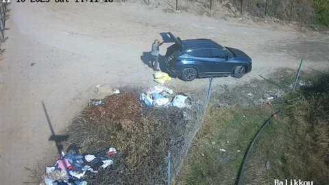 Aydın'da çevreyi kirleten şahsa ceza kesildi