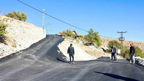 Malatya'da Muratlı grup yolu iyileştiriliyor