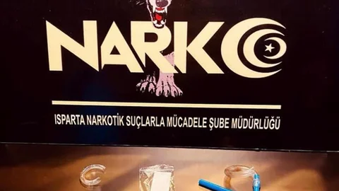 Isparta'da Narkoalan uygulamasıyla uyuşturucu madde yakalandı