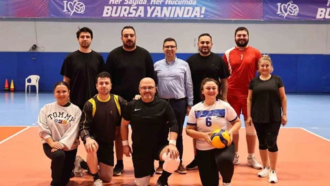 Bursa'da Voleybol Turnuvası