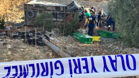 Mersin'de 6 İşçinin Hayatını Kaybettiği Kaza