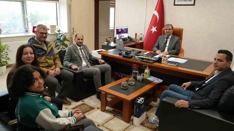 KBÜ'de Mısır ve Ürdün Üniversiteleriyle Erasmus+ Kapsamında iş birliği görüşmeleri