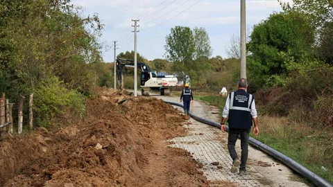 Sakarya'da Hendek'te içme suyu altyapısı güçlendiriliyor