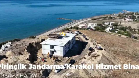 Hatay'da Jandarma Karakolu Yenileniyor