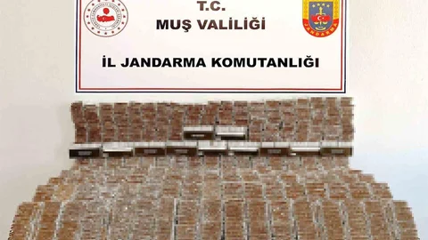 Muş'ta Kaçak Tütün Operasyonu