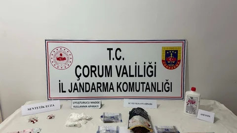 Çorum'da uyuşturucu operasyonları düzenlendi