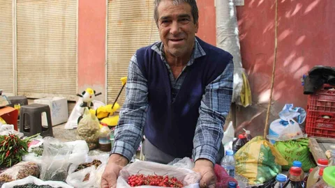 Aydın'da Kızılcık Sezonu Başladı