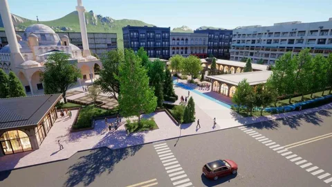 Düzce'de Cedidiye Meydanı Projesi 2. etap başlıyor
