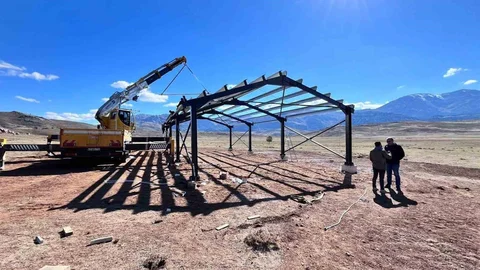 Konya'da Mera Gölgelikleri ve Hayvan Refahı Merkezleri İncelendi