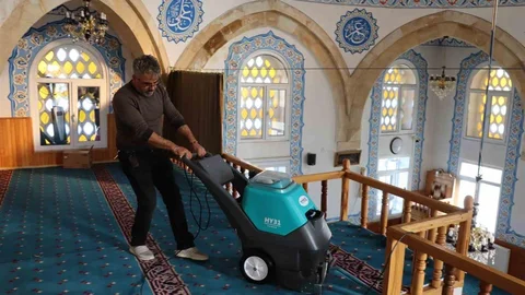 Erzurum'da camilere temizlik hizmeti
