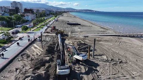 Samsun'da Atakum sahiline 250 milyon liralık atık su yatırımı