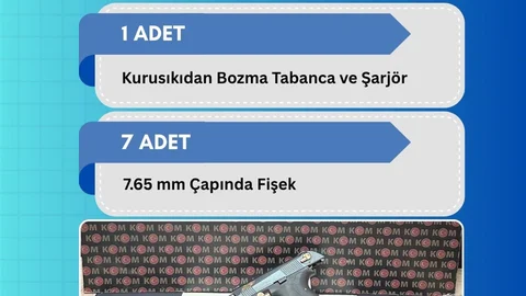 Bingöl'de ruhsatsız silah ve tüfekler ele geçirildi