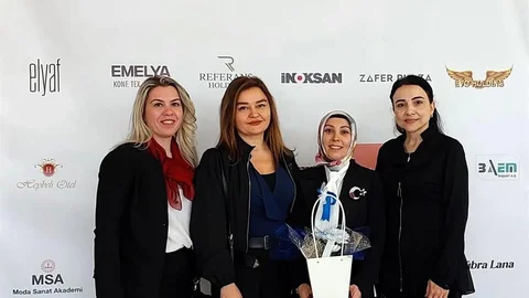 SUBÜ öğrencisi Bursa Fashion Week'te üçüncülük kazandı