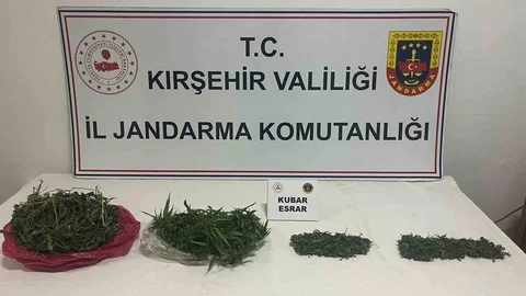 Kırşehir'de uyuşturucu operasyonu