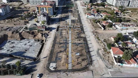 Karatay'da Çimenlik Mahalle Parkı tamamlanıyor