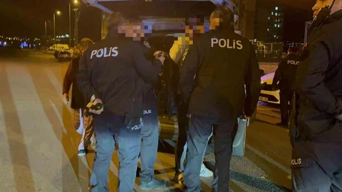 Kayseri'de alkollü sürücüye polisten kaçış sonrası sert tepki