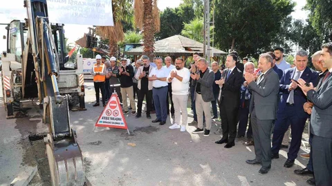 Payas'ta doğal gaz alt yapı çalışmaları başladı