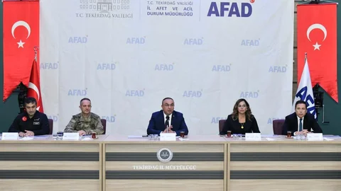 Tekirdağ'da 7.5 Mw senaryolu deprem tatbikatı gerçekleştirilecek