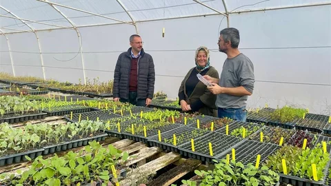 Kırklareli'de Kadın Çiftçiler Üretime Destek Veriyor