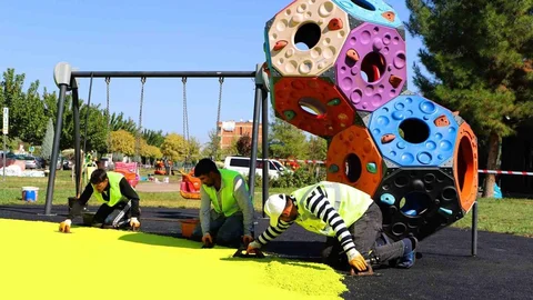 Diyarbakır'da parklar yenileniyor