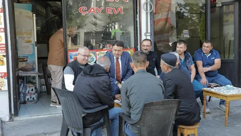 Kütahya'da esnaf buluşması