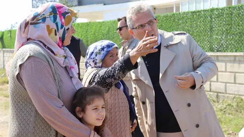 Nazilli'de Yol Çalışmalarını İnceledi