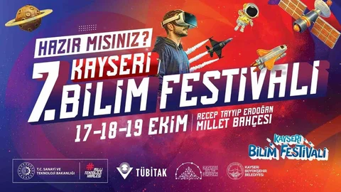 Kayseri'de Bilim Festivali