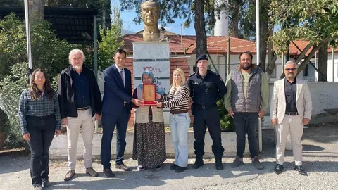 Denizli'de Attouda Antik Kenti'nde askeri künye bulundu