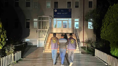 Bolu'da aranan bir şahıs cezaevine gönderildi