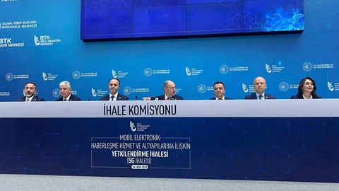 Ankara'da 5G yetkilendirme ihalesi başladı