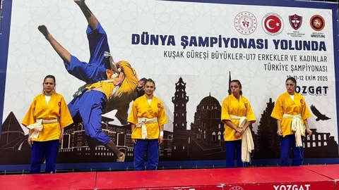 Manisa'da Merve Çınar, Türkiye Şampiyonu oldu
