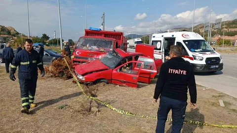 Osmancık'ta trafik kazası