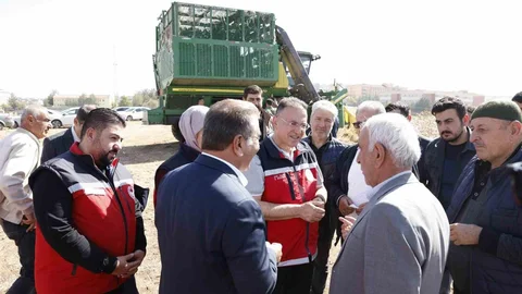 Diyarbakır'da Pamuk Hasadı Etkinliği