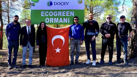 Denizli'de Ecogreen Enerji Ormanı