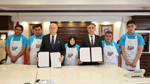 Erzurum'da özel bireylerin istihdamına yönelik yeni bir adım atıldı.