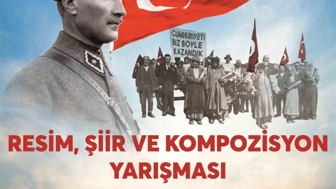 Aydın'da 29 Ekim temalı yarışma