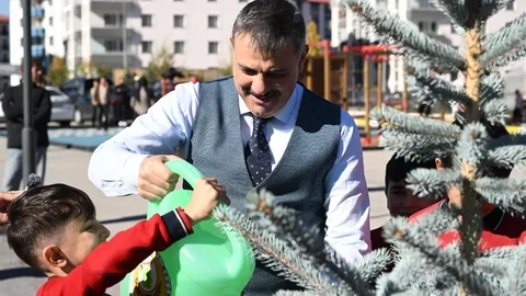 Erzurum'da fidan dikim etkinliği düzenlendi