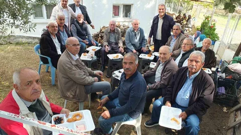 Burhaniye'de lokma hayrı yapıldı