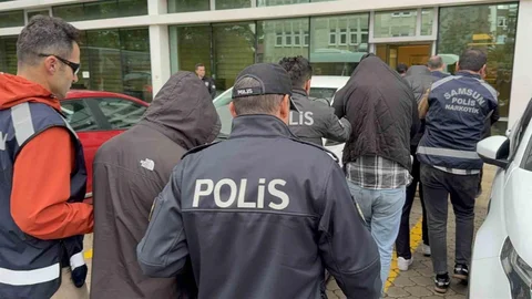 Samsun'da uyuşturucu ticareti yapan 6 kişi tutuklandı