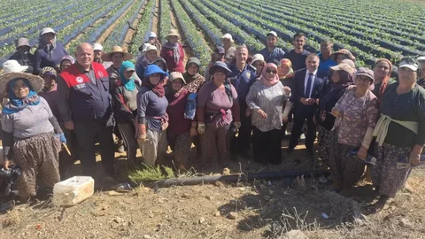 Kaymakam Duru’dan Kadın Çiftçilere Anlamlı Ziyaret