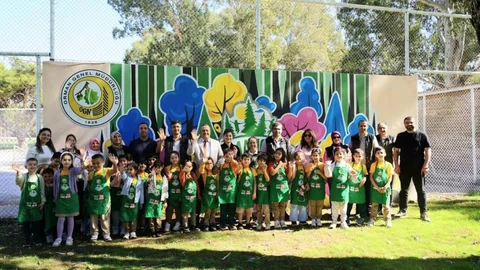 Mezitli Orman Okulunda Doğa Dostu Öğrenciler Buluştu