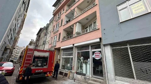 İlkadım'da Çatı Yangını