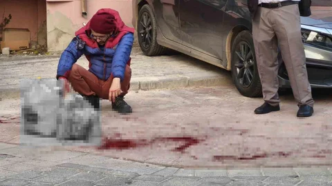 Denizli'de bir kardeş, tartıştığı ağabeyini sokakta bıçaklayarak evine döndü.