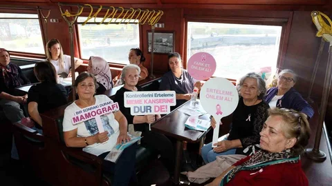 İzmir'de kanser farkındalığı için etkinlik düzenlendi